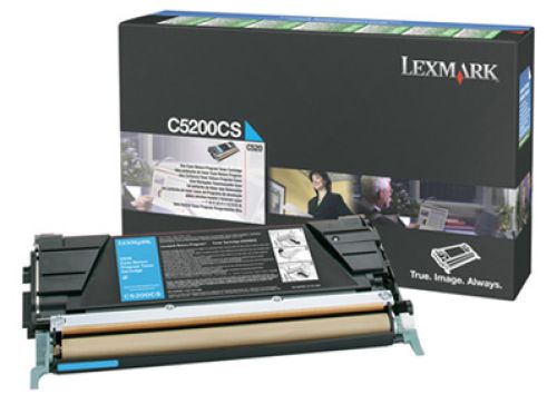 LEXMARK Toner C-530 Retornable cian , Lexmark , LEXC5200CS , 734646039451